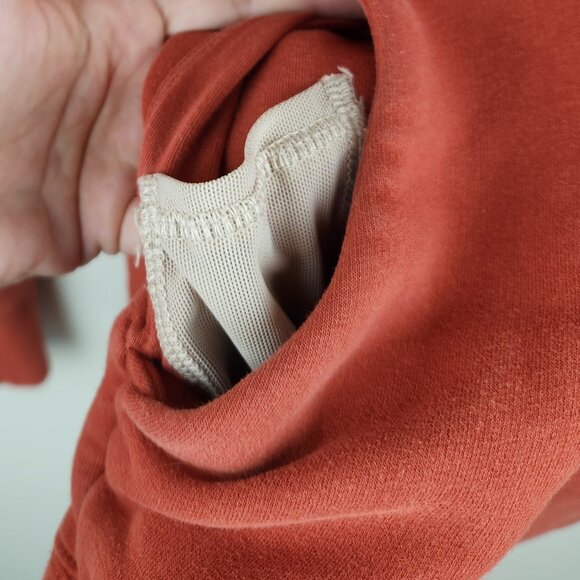 Lululemon Loungeful Hoodie Sweatshirt in Red Rock sz 10 - Picture 8 of 12